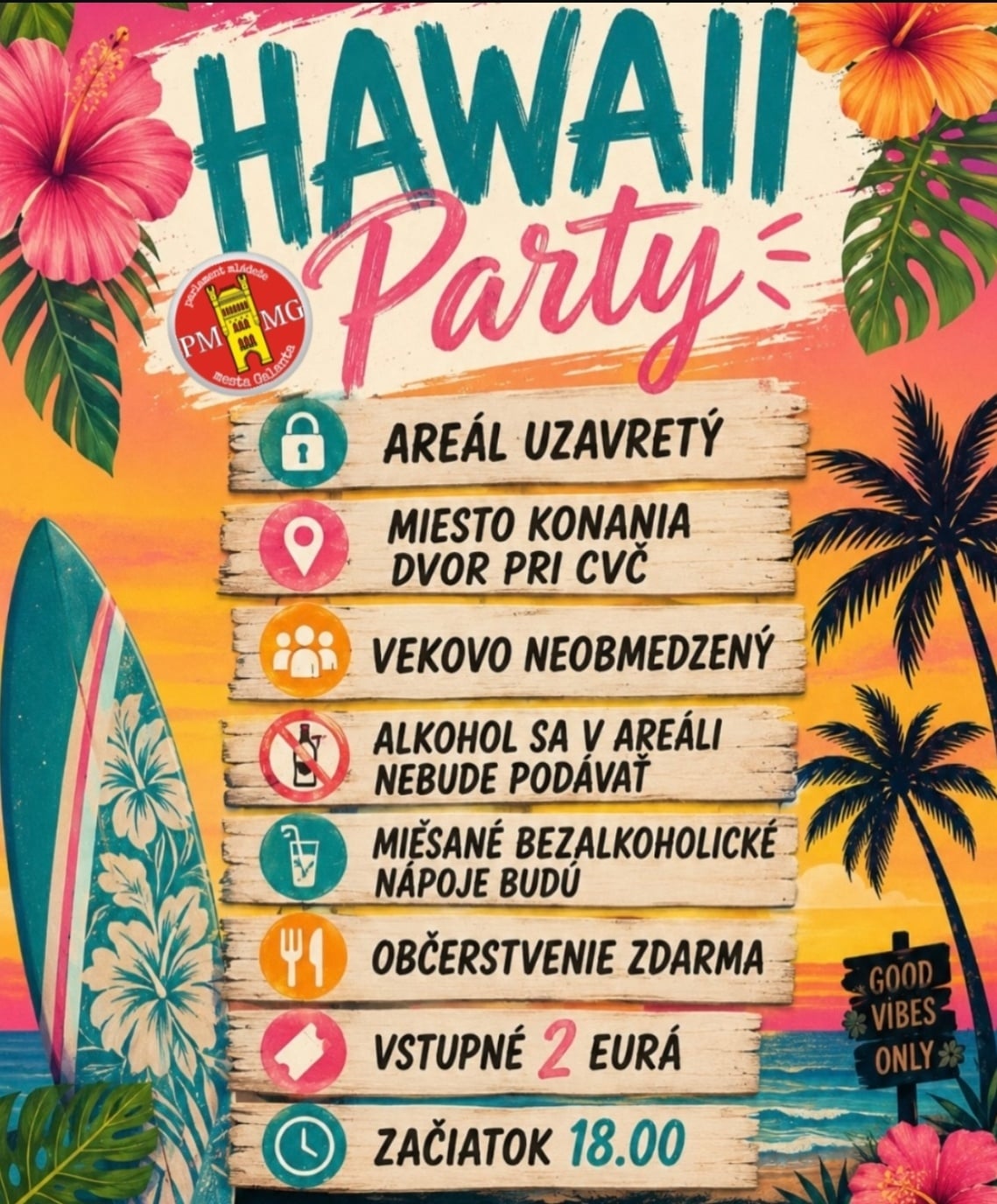 12.9.2026 - Hawaii party - od PMMG Galanta